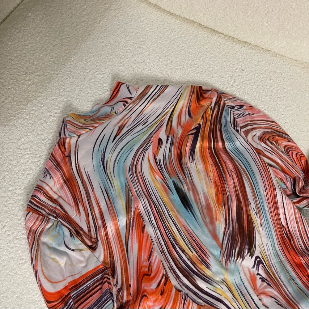 long sleeve turtle neck top